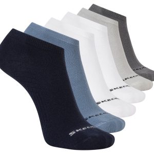 6 Pack Men's Low Cut Texture Knit Socks