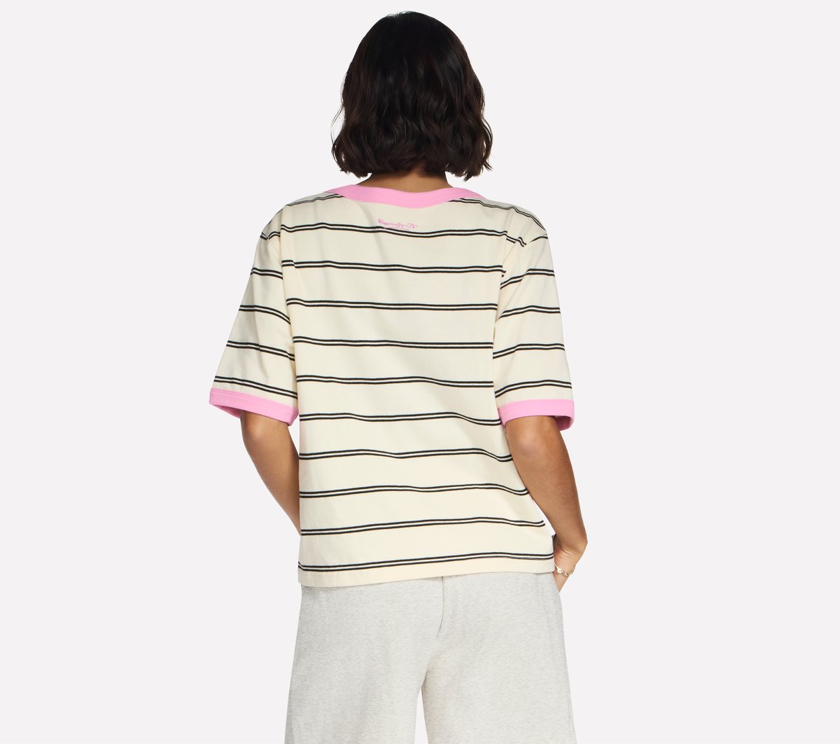 Britto: Hearts Striped Ringer Tee - Image 2