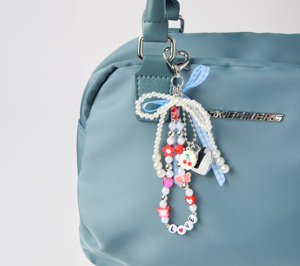 Bag Charm - Pearl Butterfly - Image 2
