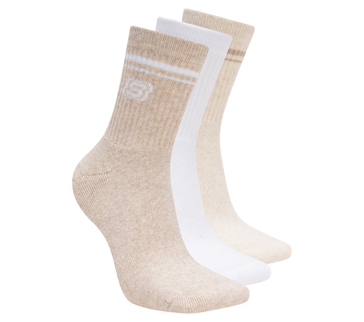 3 Pack Women's Low Crew Varsity Socks